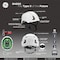 Ge SAFETY HELMET TYPE 2 VENTED-WHITE GH500W - alternate 3